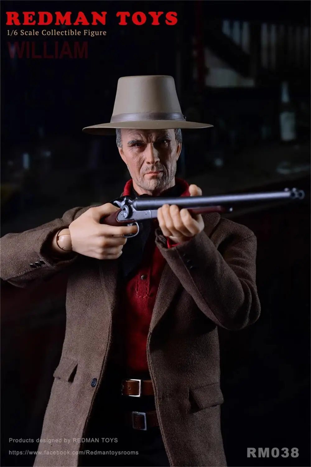 

Для продажи Redman RM038 Man Soldier West Cowboy, полный набор подвижных фигурок, игрушки, модель, масштаб 1/6, около 12 дюймов, для фанатов, сбор