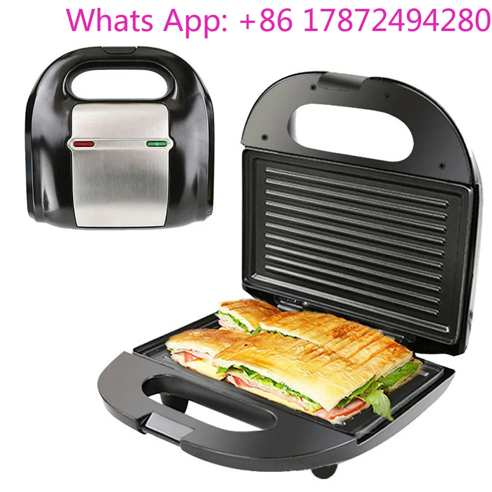 New Household Breakfast Machine Mutifuntional Bread Maker Toaster Panini Sandwich Making Machine