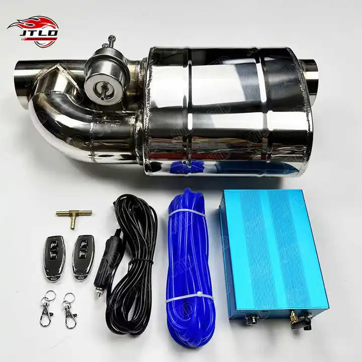 Factory Sell In Stock Performance 201 Exhaust Muffler Vacuum Valve Muffler 2.5 Inch Controller Pneumatic Single Muffler