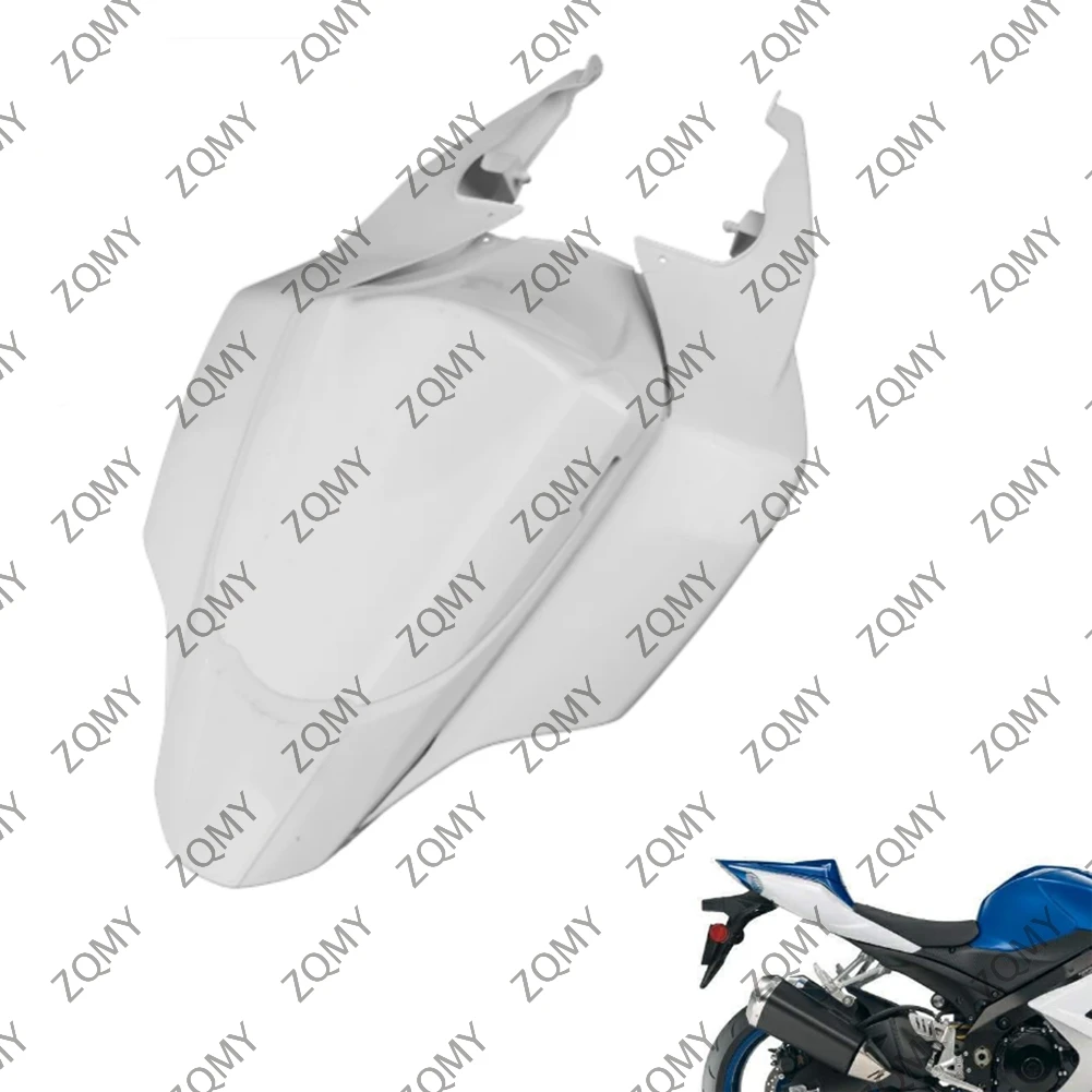 GSXR 1000 K7 Motorcycle Tail Rear Fairing Bodykit Injection Mold ABS Plastic Unpainted White For Suzuki GSXR1000 2007 2008