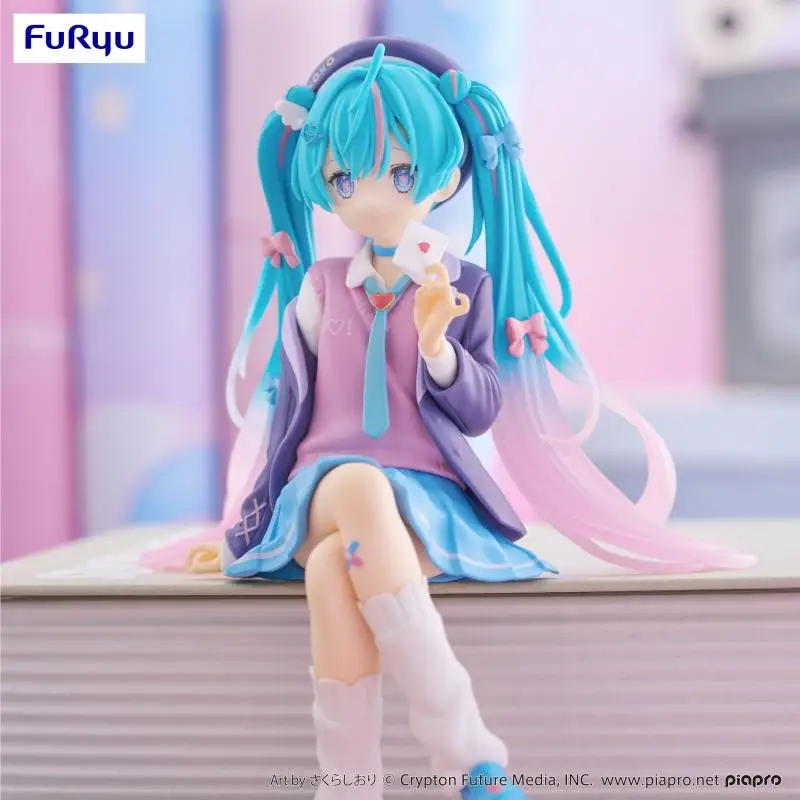 Original FuRyu Hatsune Miku PVC Anime Figure Action Figures Model Toys