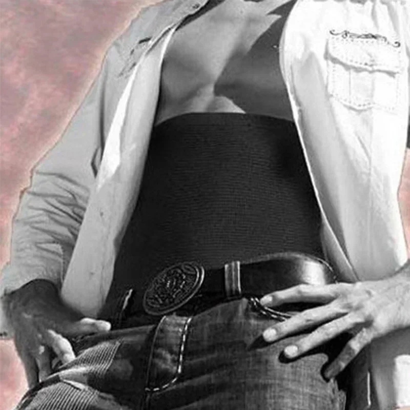 Hot Corset Beer Belly Fat Fat Burner Belly Control Stomach Belt Shaper Slim Patch Men Slimming Waist Trim Belt