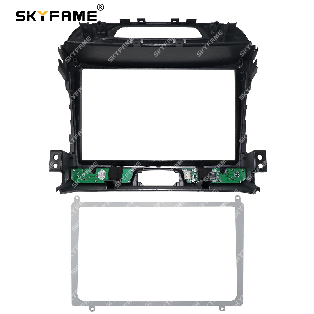 SKYFAME автомобильная рамка, лицевой адаптер, декодер Canbus Box, Android радиоприемник, комплект панели для Kia Sportage 3