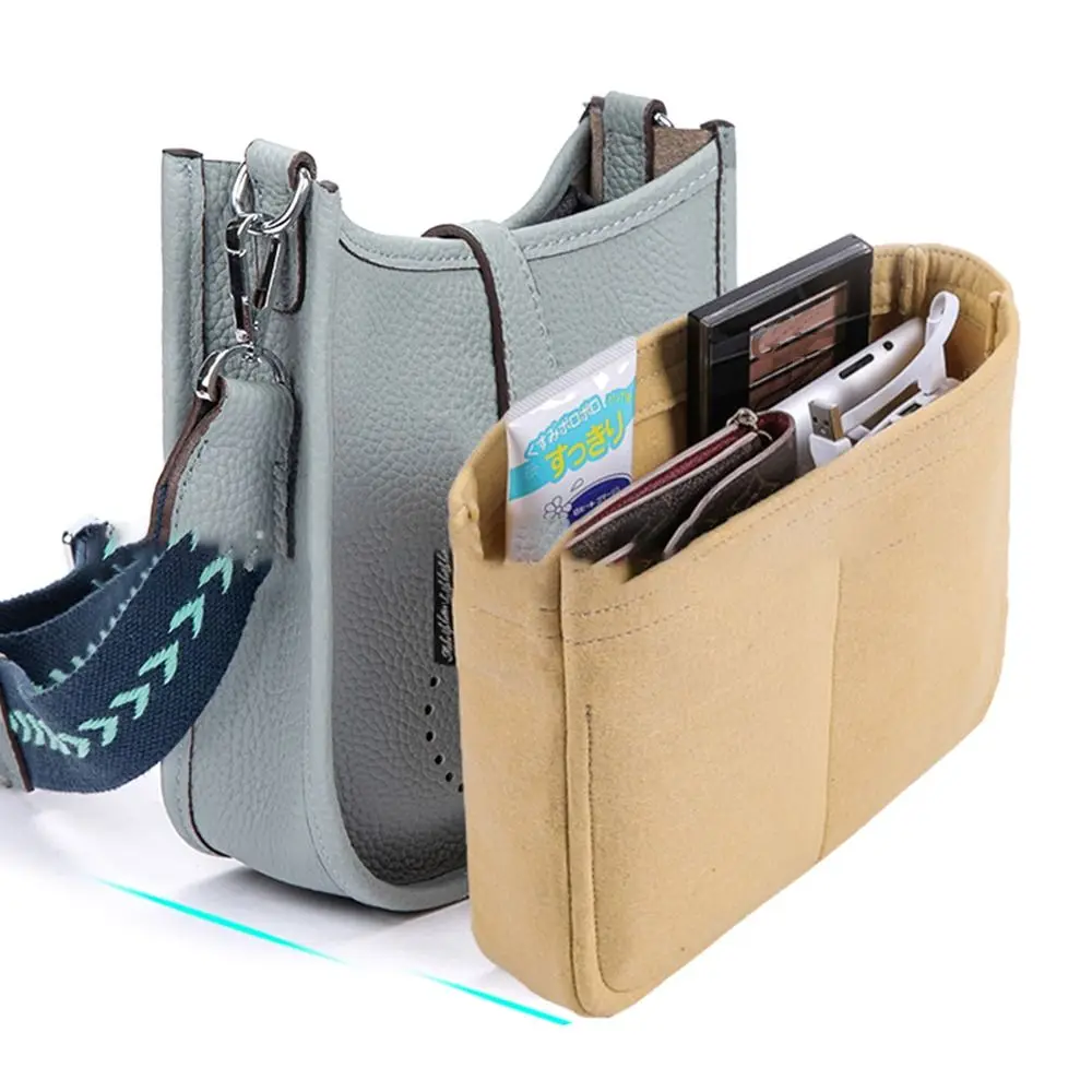 Felt Handbag Insert Bag Storage Bag Support Internal Bag Organization Portable Purse Liner for For Evelyne 16/29/33