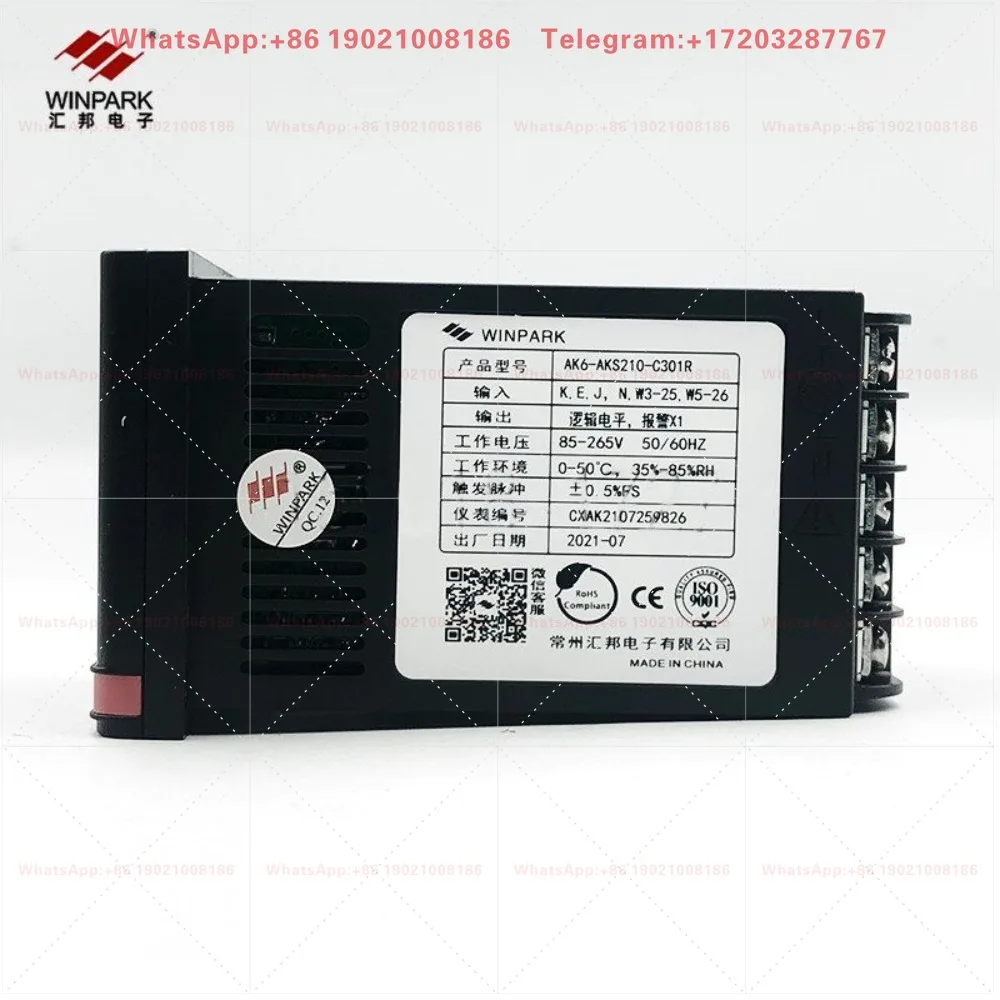 

Intelligent Temperature Controller Logic Level Temperature Controller E Type AK6-AKS210-C301R48*48