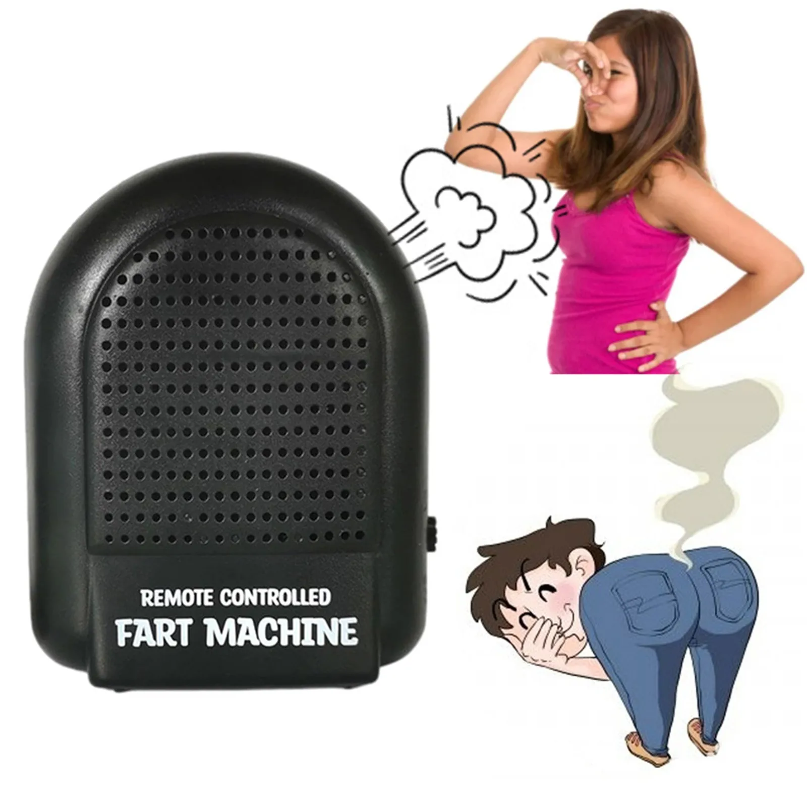 Electronic Fart Sound Machine Remote Control Prank Noise Maker RC Farting Box For Trick Spoof Gifts For Christmas Funny Presents