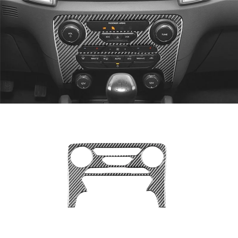 

For Ford Ranger 2019-2022 Center Control Air Control Panel Cover Car Interior Accessories