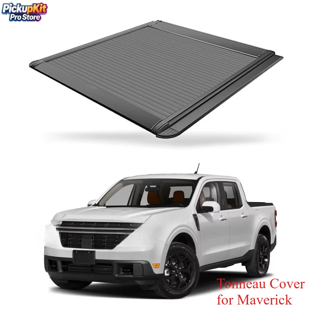 

Canyossoar Manual Retractable Aluminum Roller Lid Tonneau Cover for Maverick 2022+ Offroad