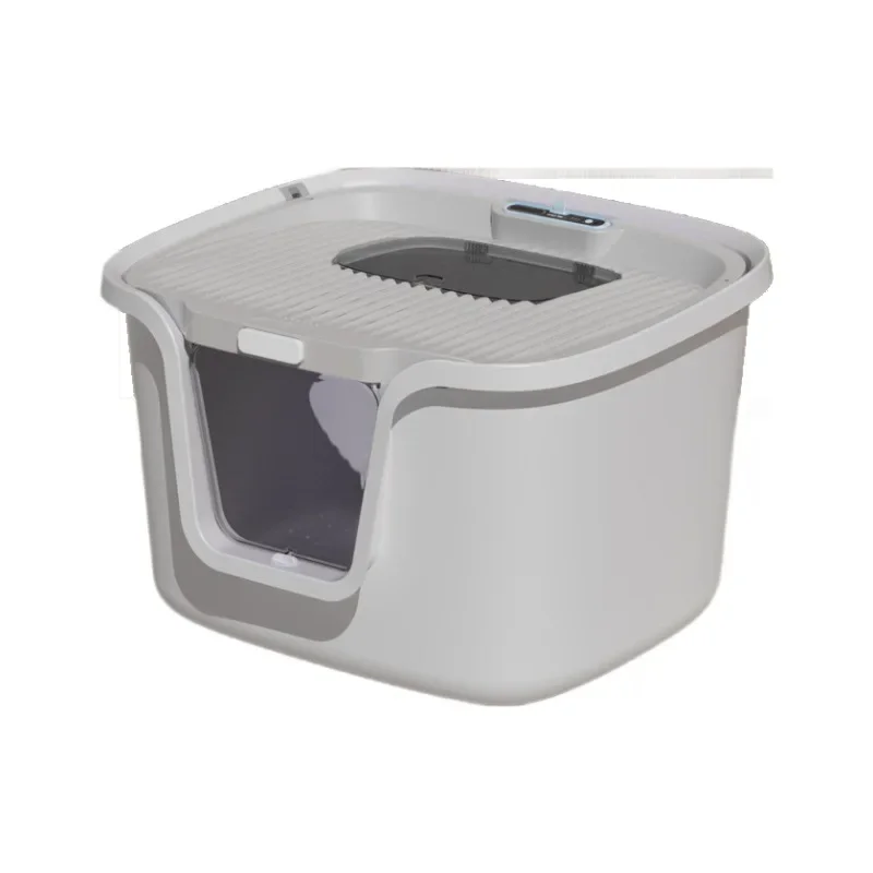 Cat litter box fully closed deodorant top in Pmax large space Cat toilet supplies