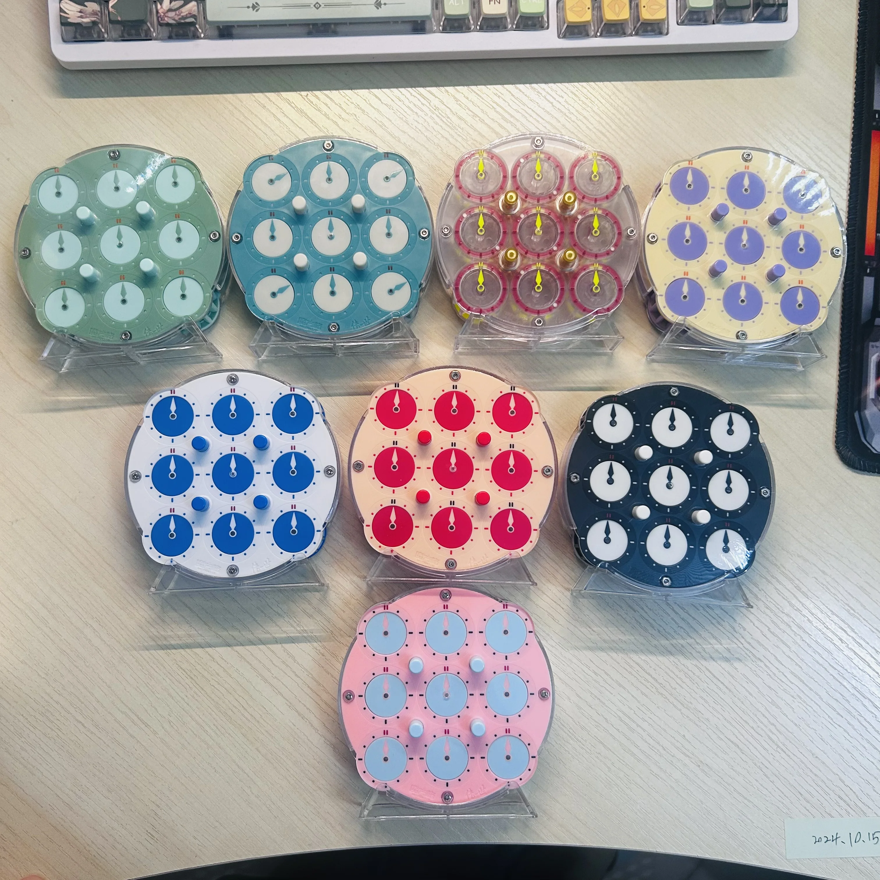 QiYi – horloge magique en édition limitée, Puzzle de vitesse, jouet éducatif, cadeau pour l'entraînement cérébral