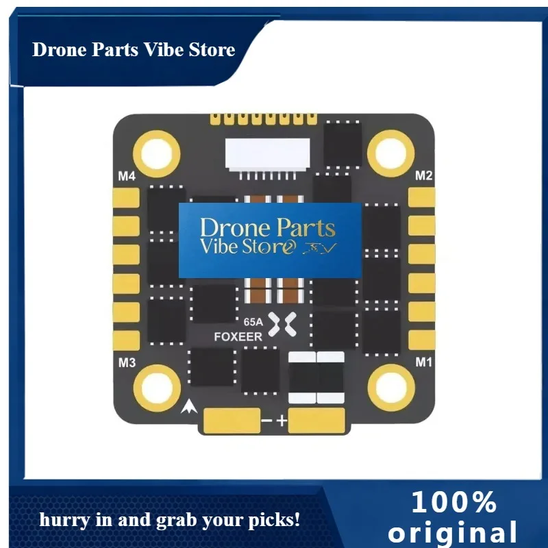 

Запчасти для дронов: 1 шт. ESC 4-в-1 (128K, 45A, 60A, 65A Slim, 60A BL32) 3-8S LIPO DShot1200 для RC FPV (для Reaper F4 Mini)
