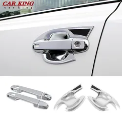 Front+Rear Car Outer Door Handle Catch Cover trim Cap Door Bowl Protection Sticker For Toyota C-HR CHR 2016 2017 2018 2019 2020