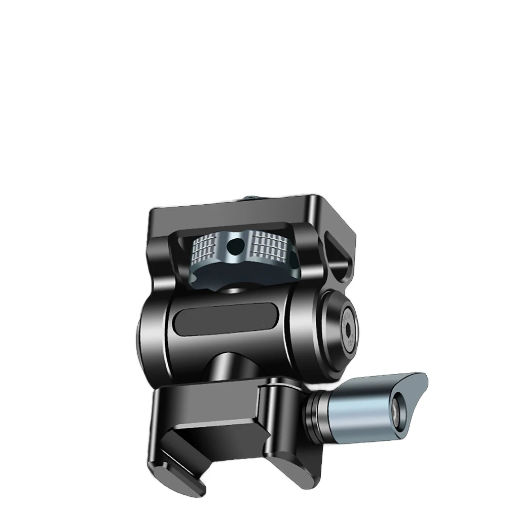 Universal Nato Clamp Quick Release Kamera Field Monitor Halterung 360 Rotation 180 ° Neigung für DJI RS Phone Mic Light NATO Cage – Detail 6