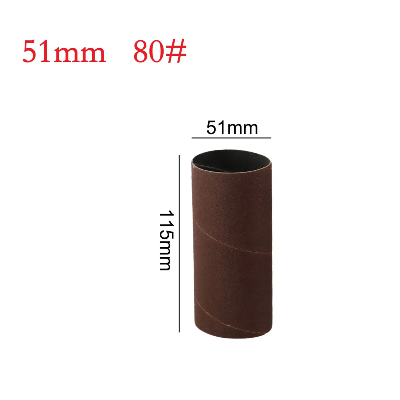 Spindle Sanding Sleeves 115mm Sanding Sleeve For Woodworking Polishing Accessory Consistent Performance Oscillating Fit
