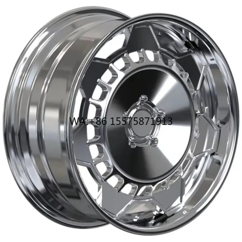 

Satin Silver 22 Inch Aluminum Alloy Forged Wheels Reinforced Edge for SUVs