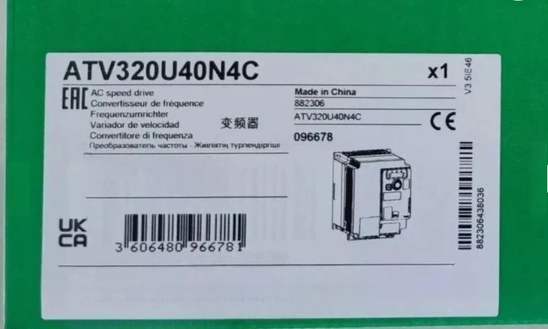 Brand New Original In Stock Inverter ATV320U40N4C 4.0W 400V Frequency Converter One Year Warranty Fast Delivery