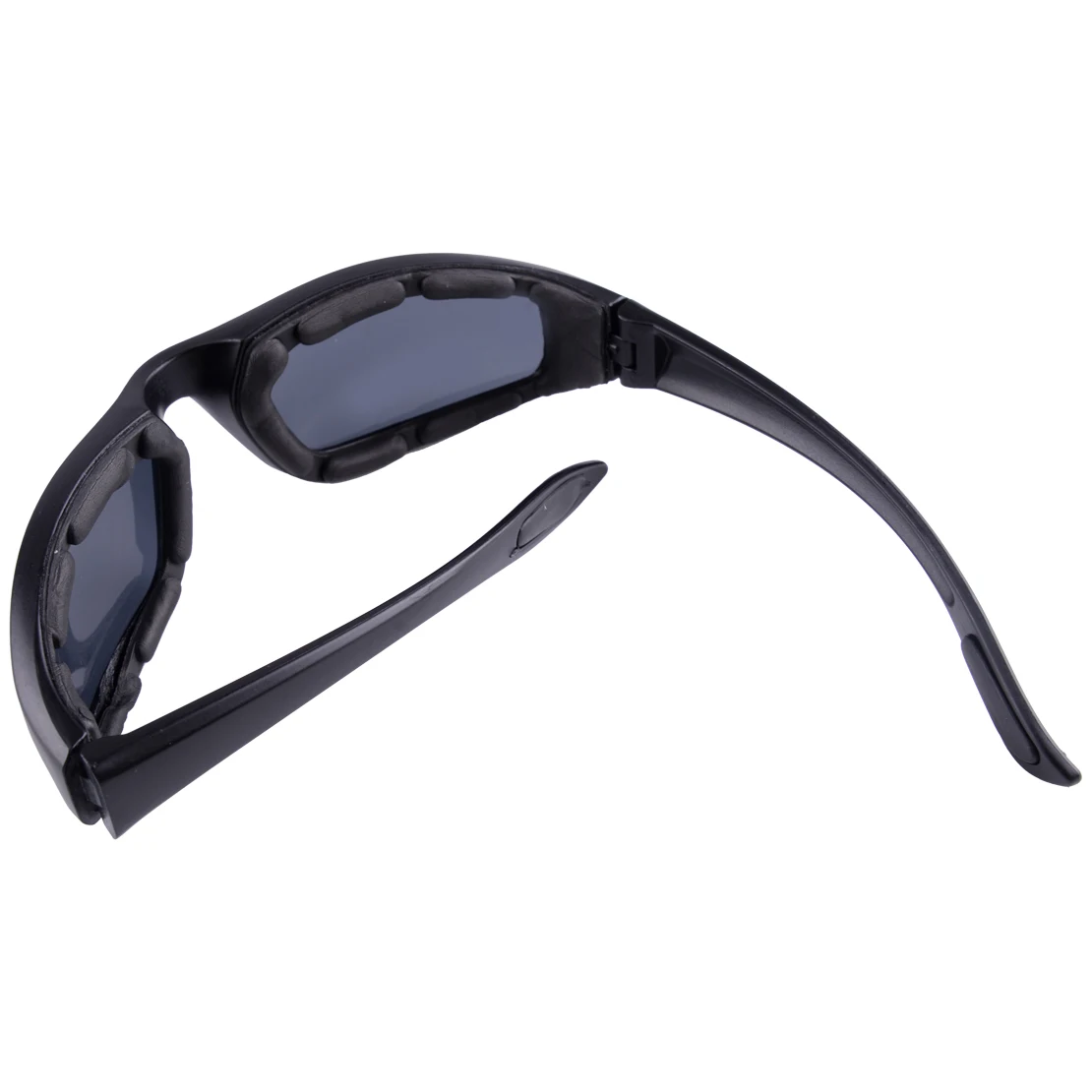 3 Pairs Motorcycle Sunglasses Goggles Sports Biker Riding Glasses Foam Padded Wind Resistant Windproof Yellow/Clear/Grey