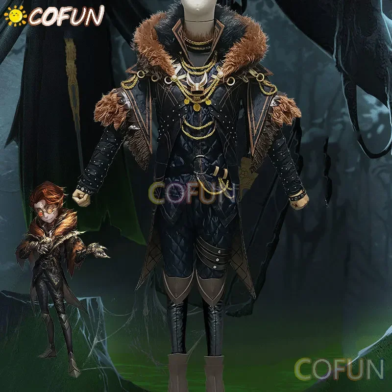 COFUN Game Identity V Lucky Guy Cosplay Costume Deduction Substitute Ratatoskr Suit Party Clothing Hallween Anime Uniforms