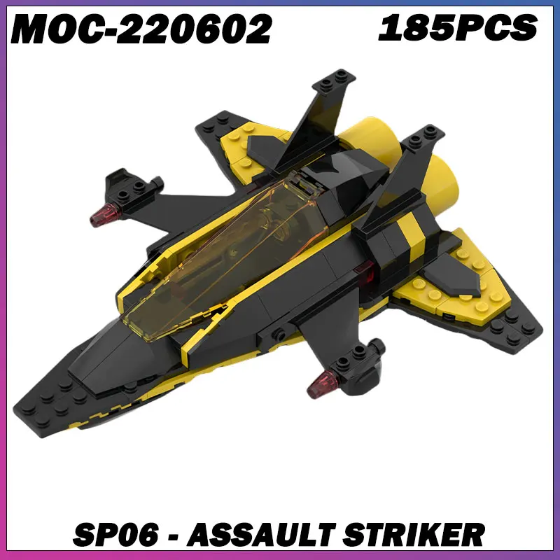 

185PCS MOC-220602 MOC space Movie SP06 - Assault shuttle model DIY creative ideas Child Toy Birthday Gift building blocks