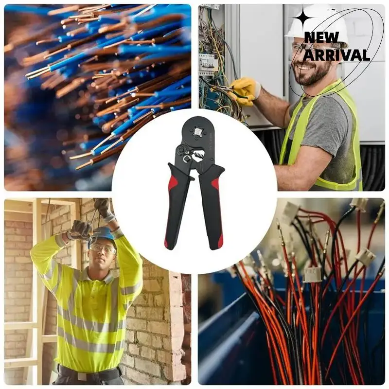 Pince à sertir en acier à haute teneur en carbone, outil de sertissage de câbles Y50A, pince à sertir de bornes de fil résistantes à l'usure pour fil électrique