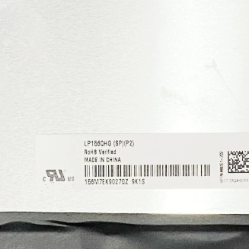 

LP156QHG SPP2 SPP1 NE156QHM-NY6 15.6" LED LCD Screen Panel Matrix IPS 2560x1440 120HZ