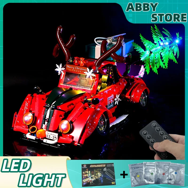 

DIY RC LED Light Kit For LEGO 10247 Christmas Beetle Car (Only LED Light,Without Blocks Model)