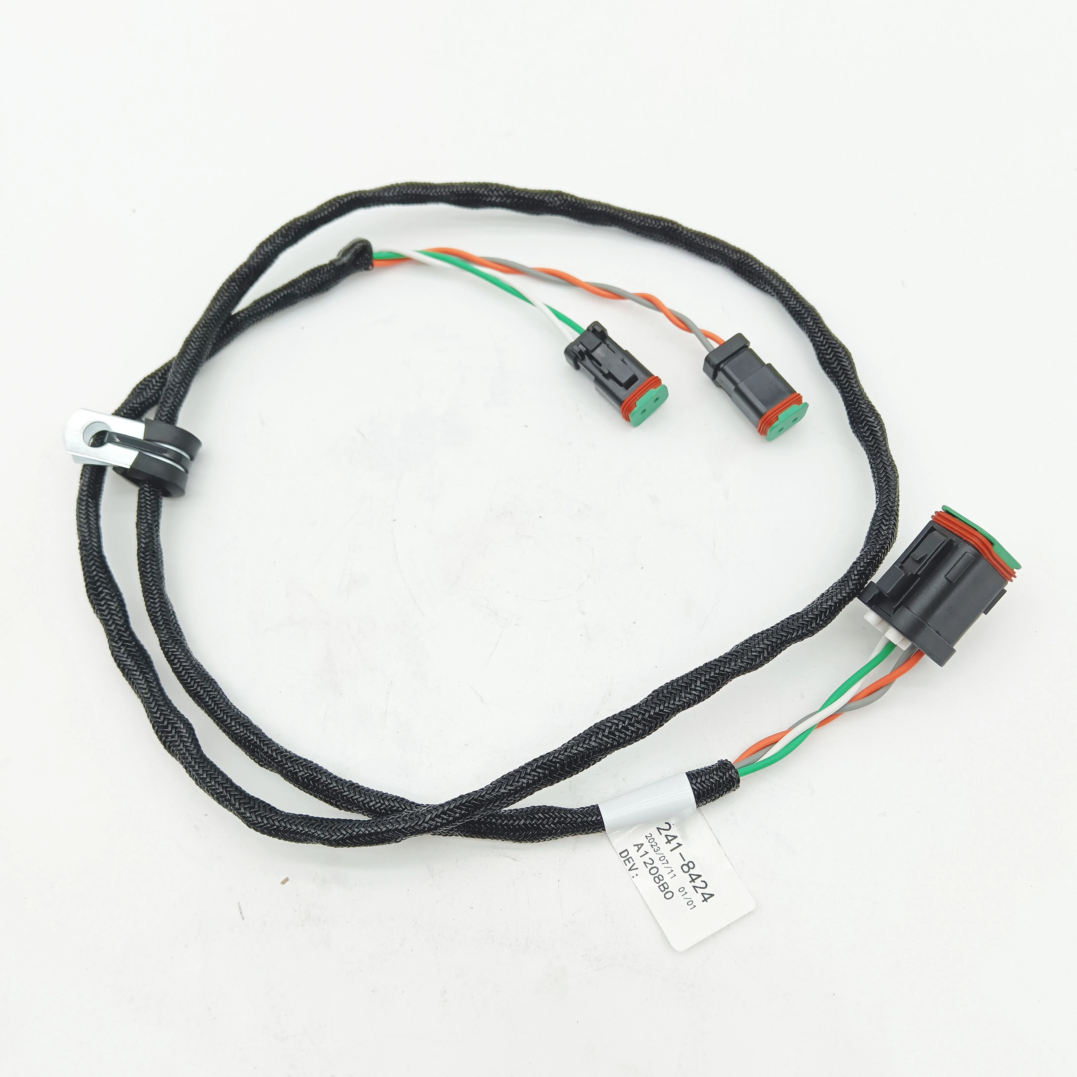 Excavator Parts Electromagnetic valve line 241-8424  2418424  HARNESS ASSEMBLY For engine 3176C 3406E C-9