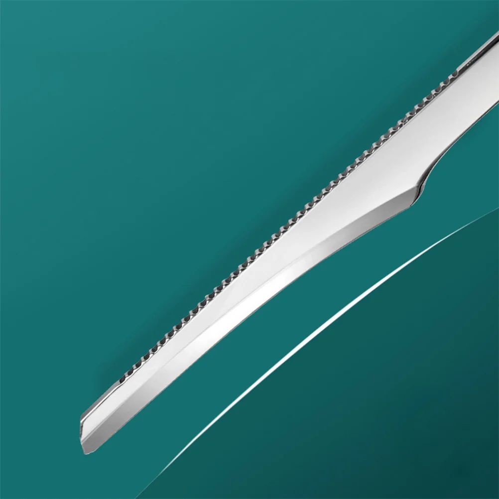 3 Pcs Stainless Steel Pedicure Tools Set Multi Functional Foot Care Kit Ingrown Nail Removal Blade Cuticle Remover Dead Skin