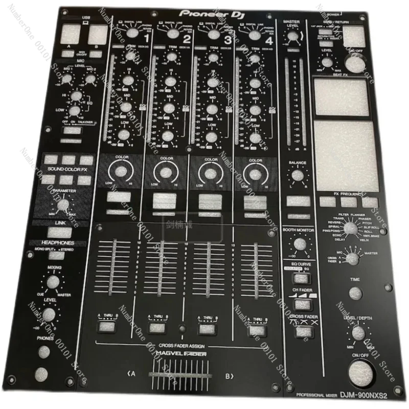 

DJM-900NXS2 Панельный микшер трех поколений 900, полный набор винтов из железной пластины