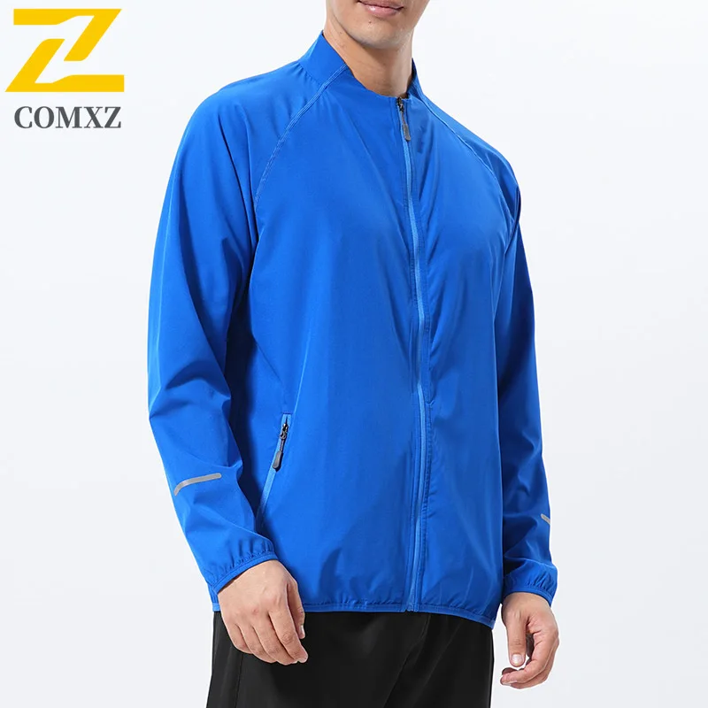 

EIAO UV Protection Windbreaker Jacket Couple's UPF50+ Quick-Dry Stand Collar Zip-Up Hoodie for Outdoor Sports Sunscreen clothing