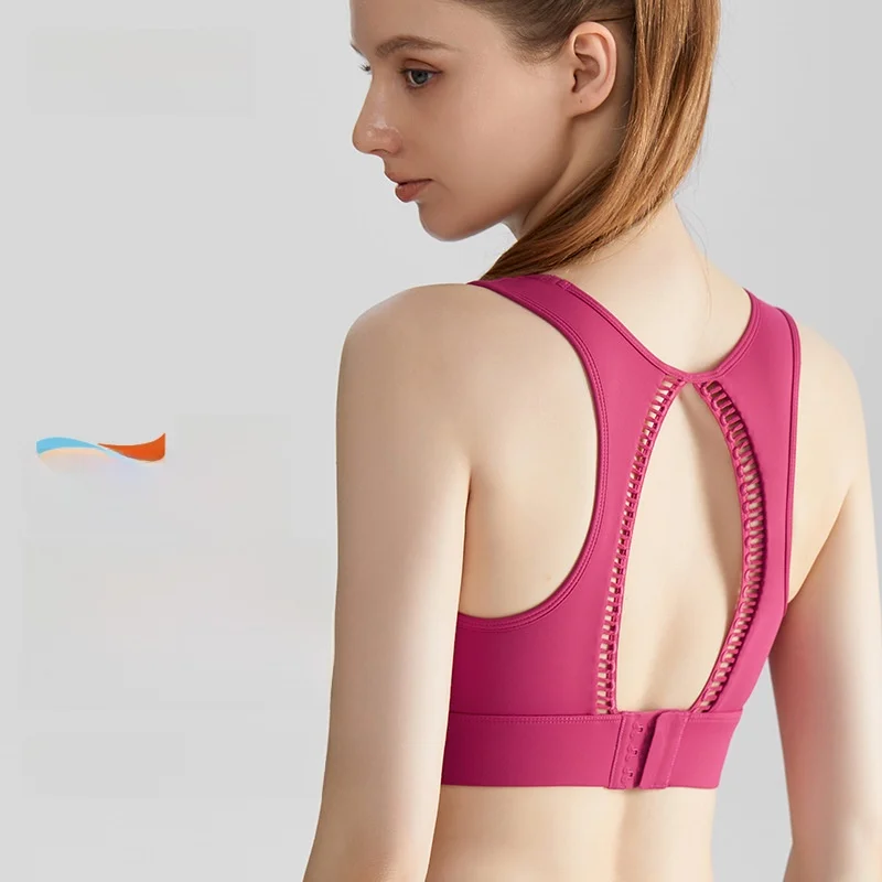 حمالة صدر رياضية مثيرة للنساء من Lahn، كوب ثابت متكامل للصيف واللياقة البدنية واليوجا، تصميم جميل لقطع الظهر #1