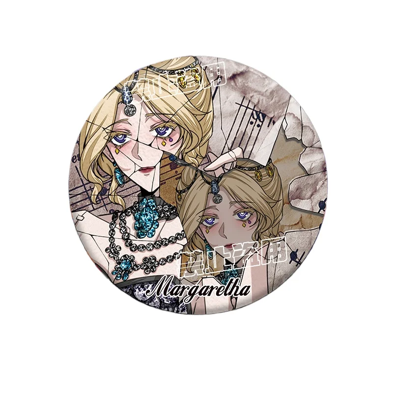 لعبة الهوية الخامس انعكاس شارة فلاش مزدوج Naiad/ميكانيكي/راقصة/حديقة ACG السلع حقيبة قلادة الديكور هدية المفضلة