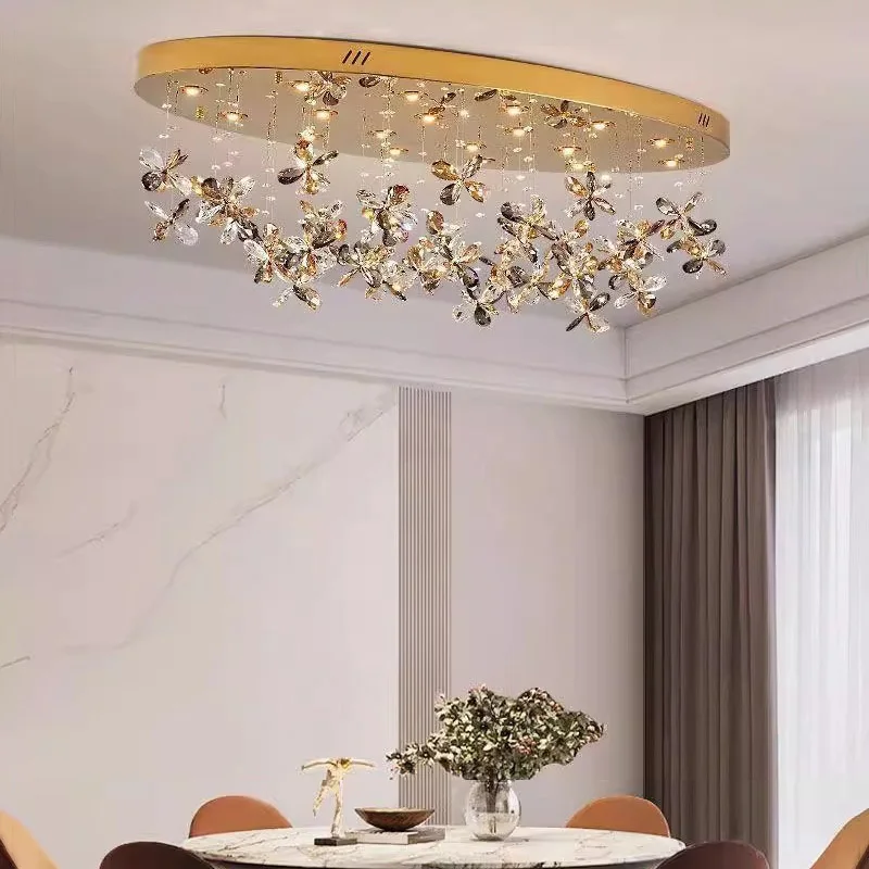 

Home Decorationpendant Lights, Luxury Crystal Living Room Chandelier, Dining Room Pendant Lamp, Ceiling Light, Indoor Lighting