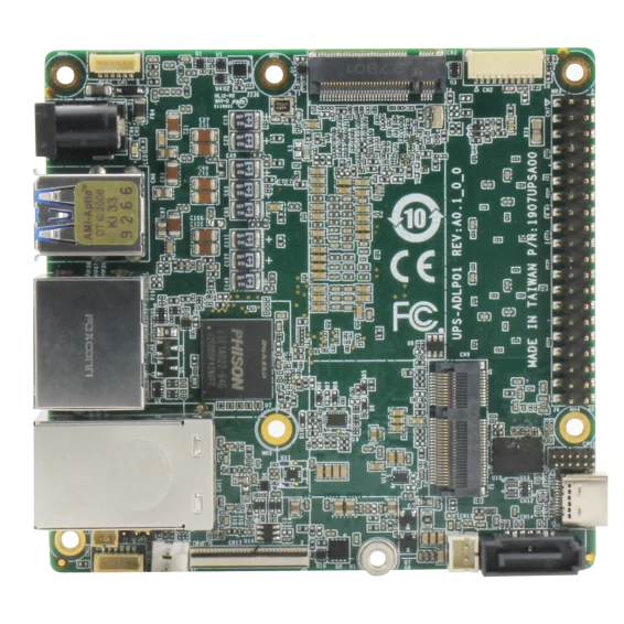 UP Squared i12 Series  via SATA or M.2 2280 NVMe*