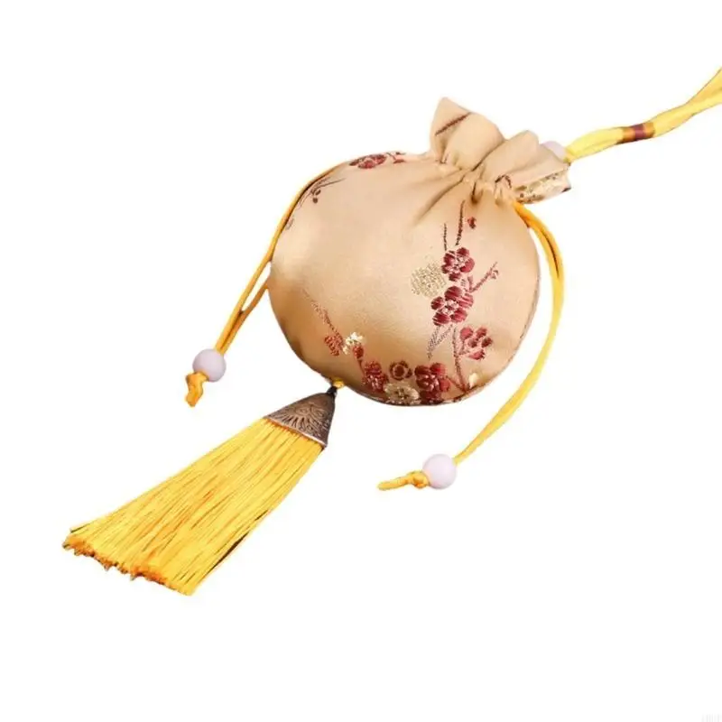 

Вышитые пустые мешки с шнуркой для китайской пакетики с кисточками