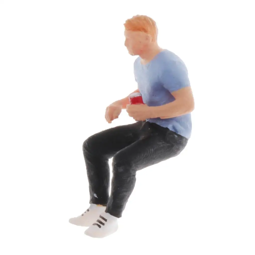 Resin Figure Doll Collections Precision Handcrafted 1 64 Diorama Toy Model for Creative Play Display