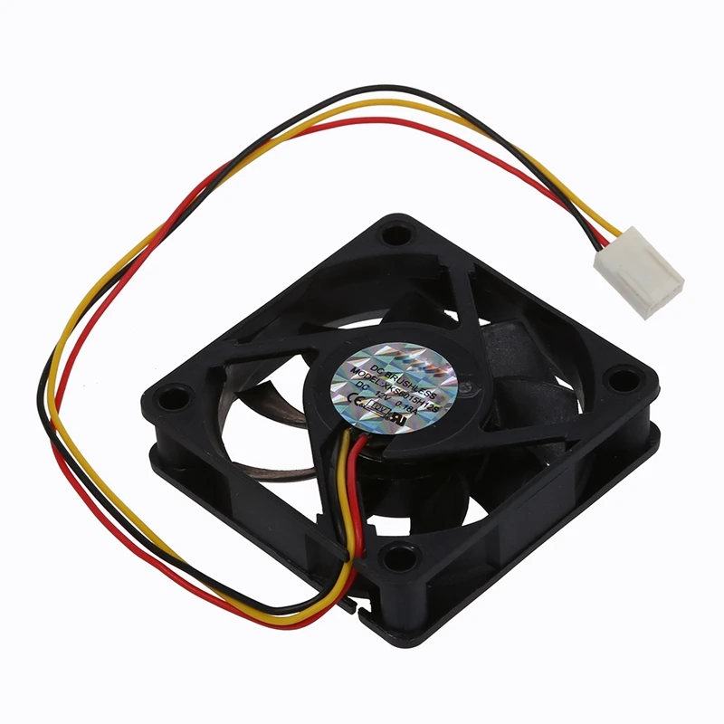 CPU fan radiator fan 60 x 60 mm Box Computer - Black-DTD2