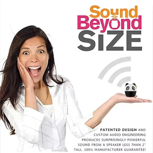 Imagen 2 del producto Altavoz Bluetooth para mascotas, Mini altavoz pequeño inalámbrico para animales, Subwoofer de música portátil, columna, reproductor estéreo de graves