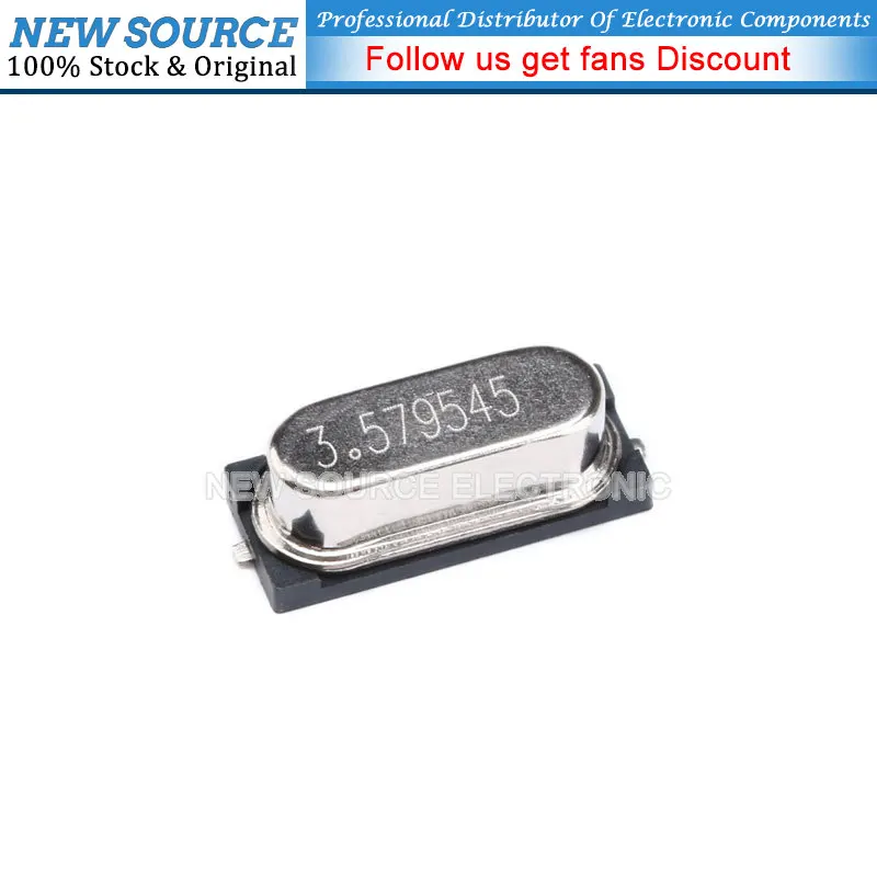 (10pcs) HC-49 8M SMD Passive Crystal Oscillator 4MHZ 6M 12M 11.0592M 16M 20M 22.1184M 24M 25M 4.000 8.000 Resonator