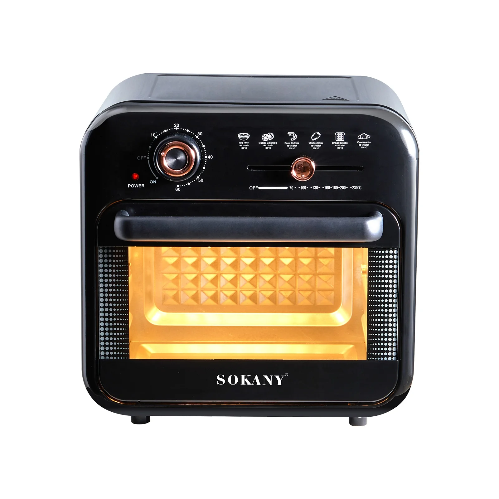 

sokany new 18L Air Fryer Oven Digital Display Temperature Control Smart Air Fryer With Air Fryer Liner