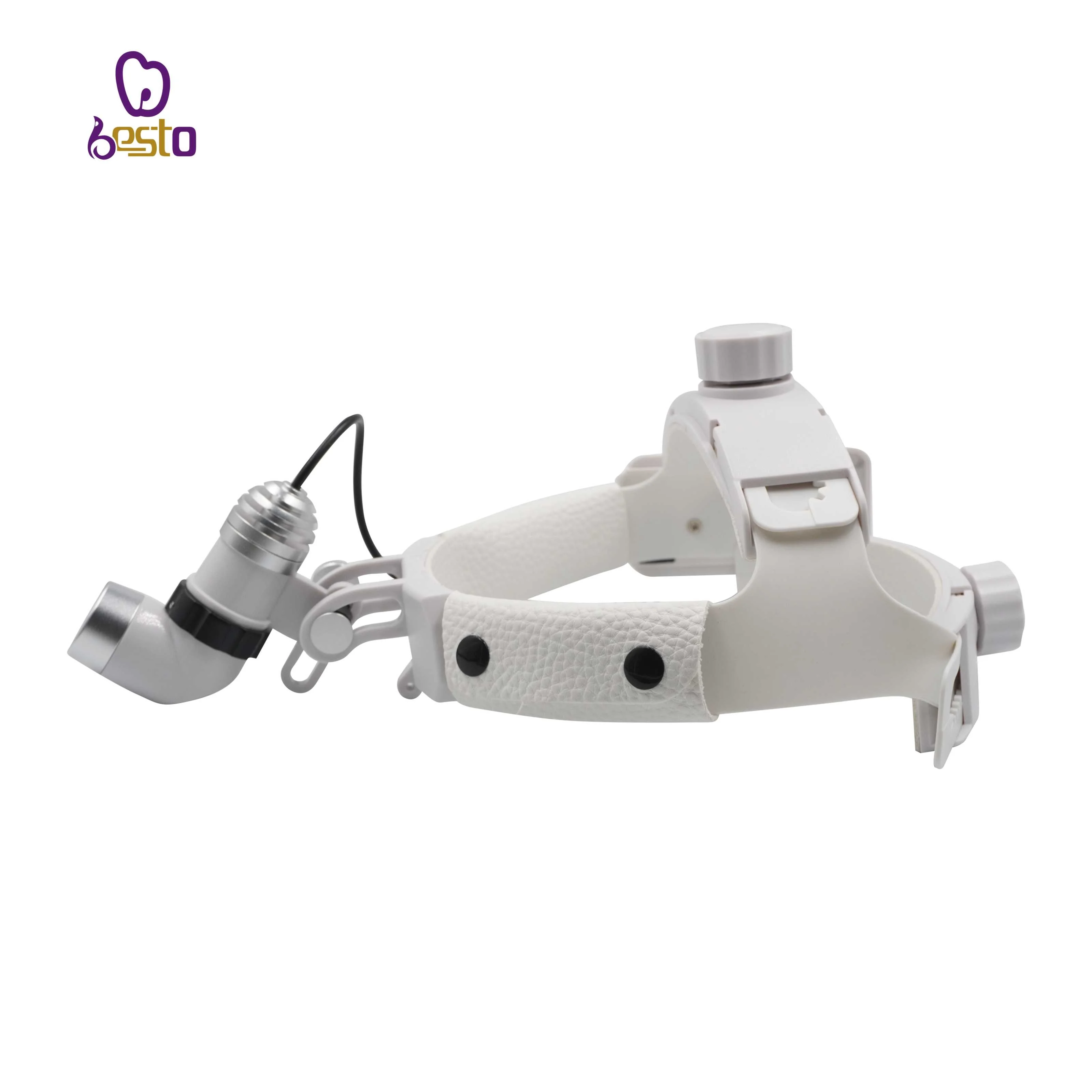 5W den tal Medical Surgical Loupe Headlamp LED Headband Headlight White Color without Loupes den tal Equipment