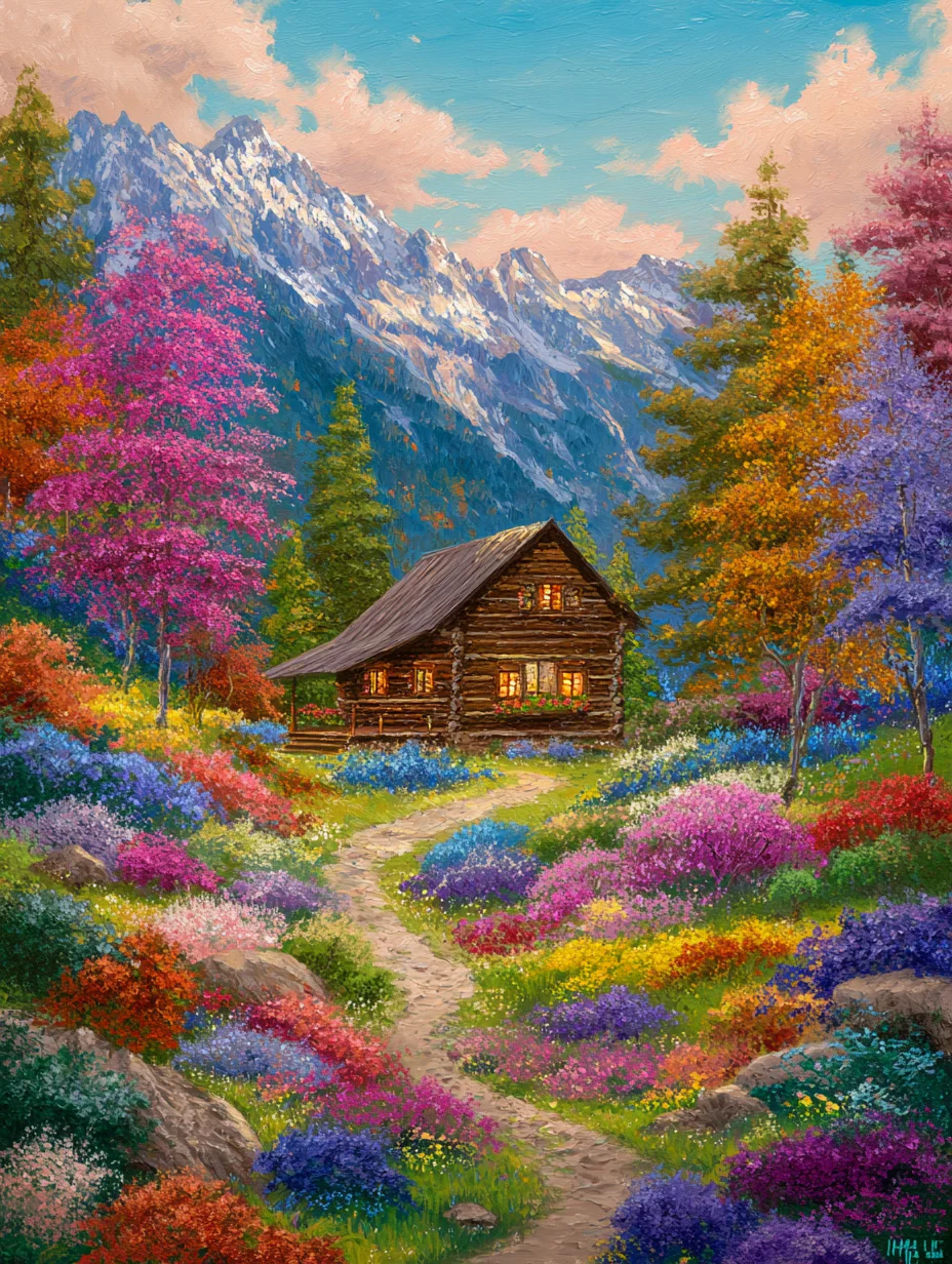 CHENISTORY Mountain Lodge 3