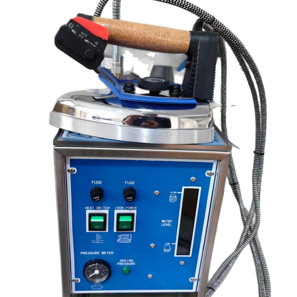 

Industrial Iron Boiler Full Automatic Steam Iron Dual-purpose Hanging Ironing Machine for Clothing Curtains