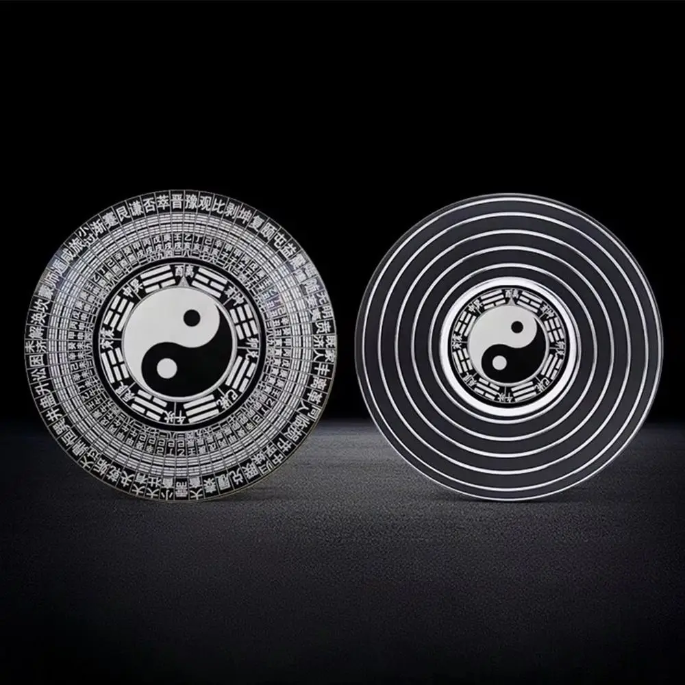 ไจโรสโคปมือถือไทชิปลายนิ้วไจโรปักก้ารูปแบบสไตล์จีนนิ้วสปินเนอร์หมุนย้อนยุคผ่อนคลายของเล่นโรงเรียน