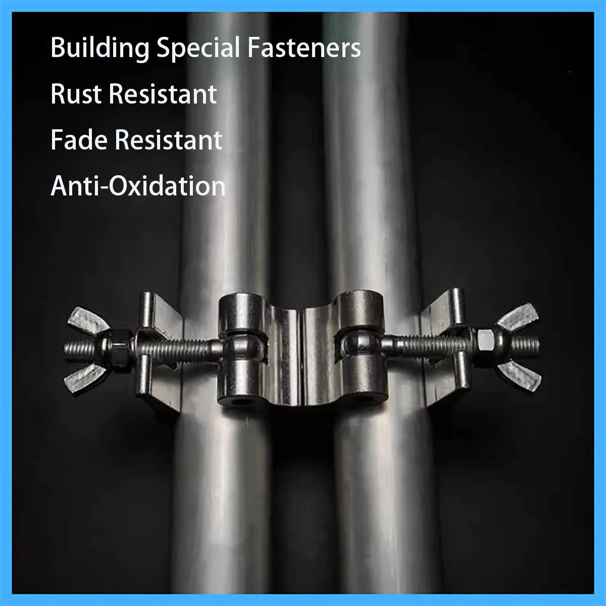 Aluminum Alloy Cross Fixing Clip Scaffold Universal Lock Buckle Steel Pipe Rotating Shelf Buckle