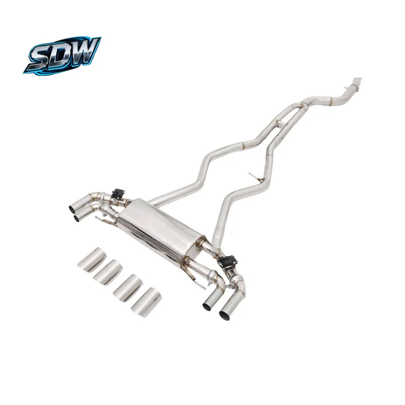 High Performance Stainless Steel Catback Exhaust System for  M440i M340i M3 M4 M135i M235i M140i M240i X3 X3M X4 Sport Sound