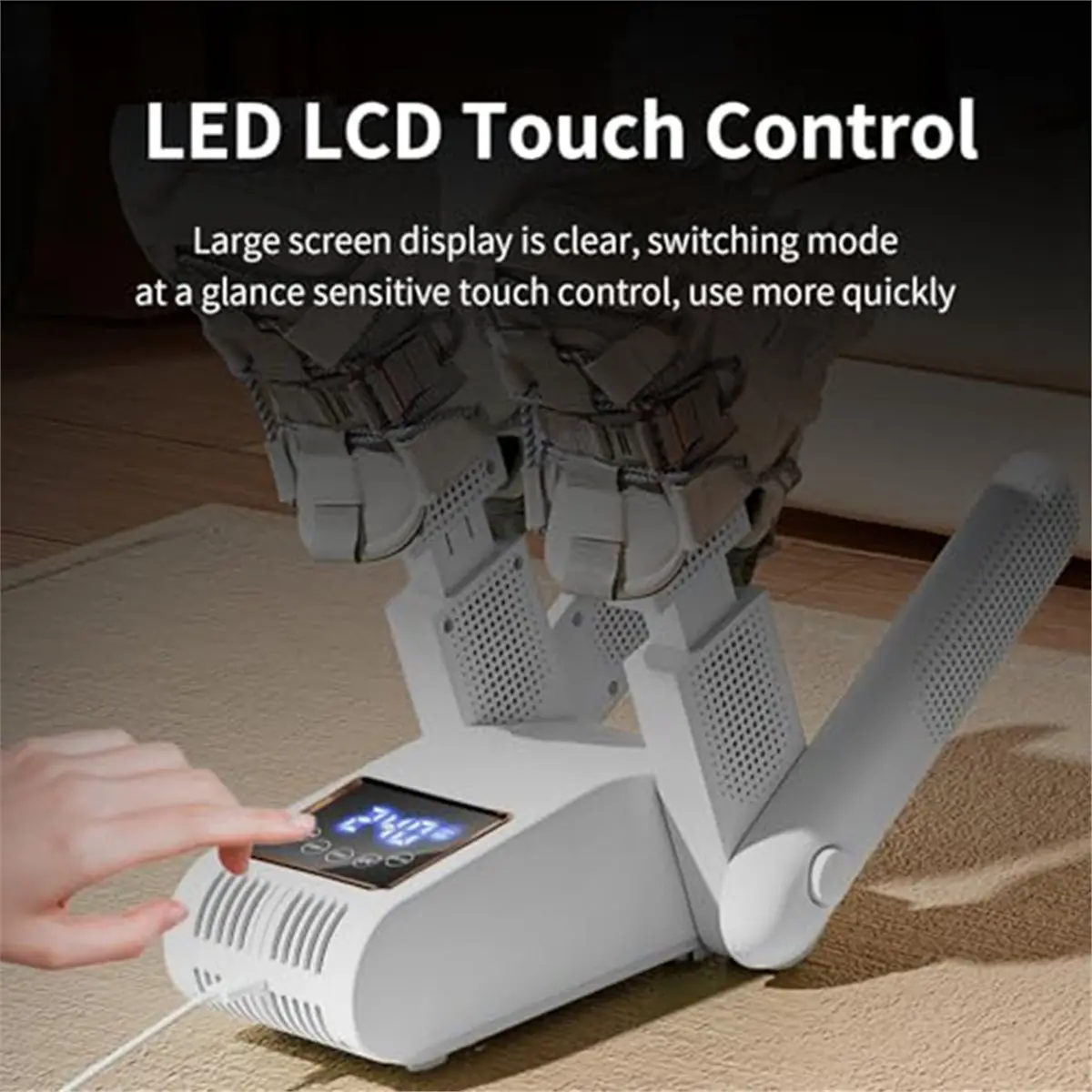 at33-shoe-dryer-with-heat-blower-glove-dryer-boot-warmer-uv-dual-light-source-purification-intelligent-timer-eu-plug
