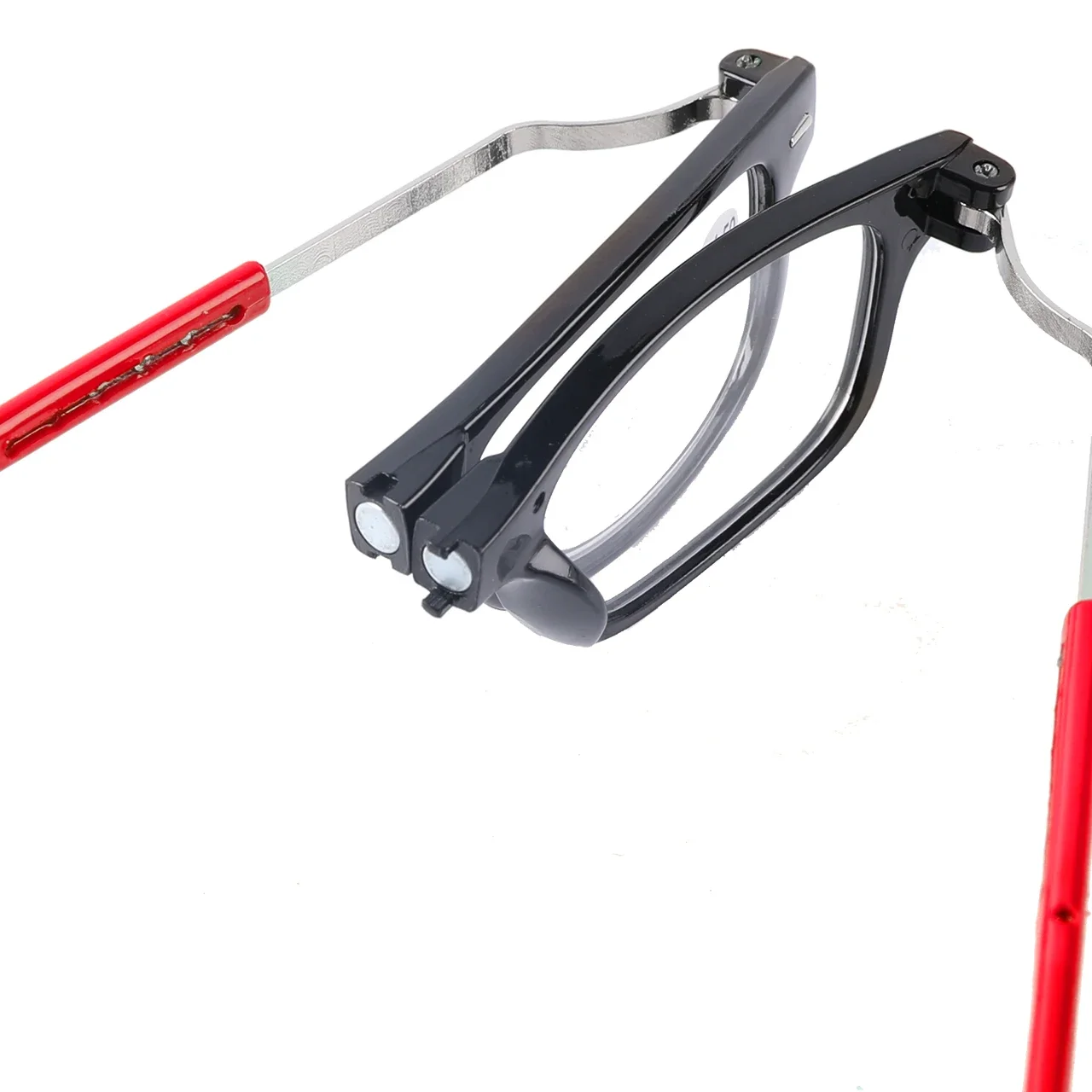Tragbare faltbare Lesebrille, hochauflösendes Kunstharz, modische Presbyopie-Brille – Detail 13