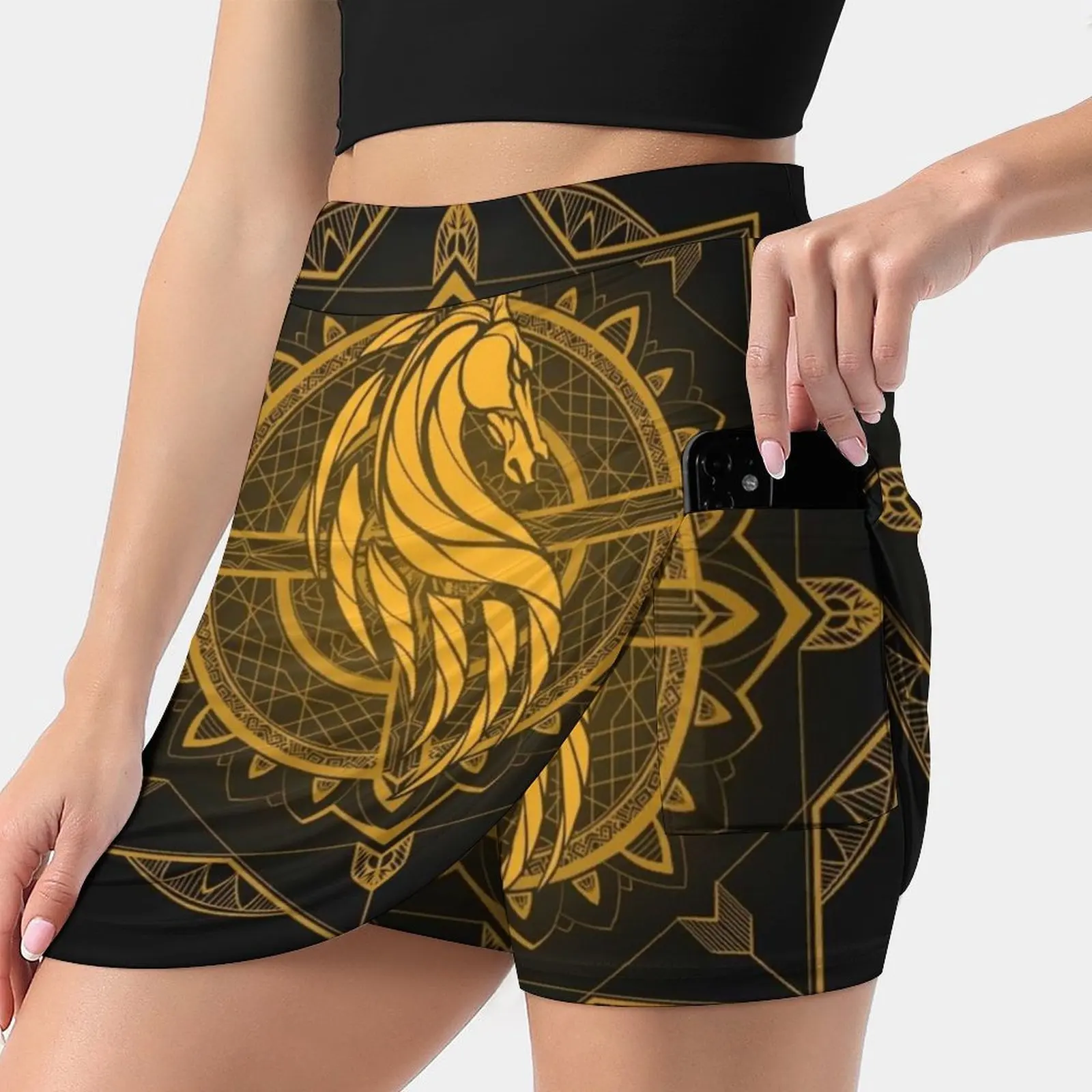 Rider Of Rohan Women's skirt Mini Skirts A Line Skirt With Hide Pocket The Middle Earth The Lotr The Fellowship Fellowship