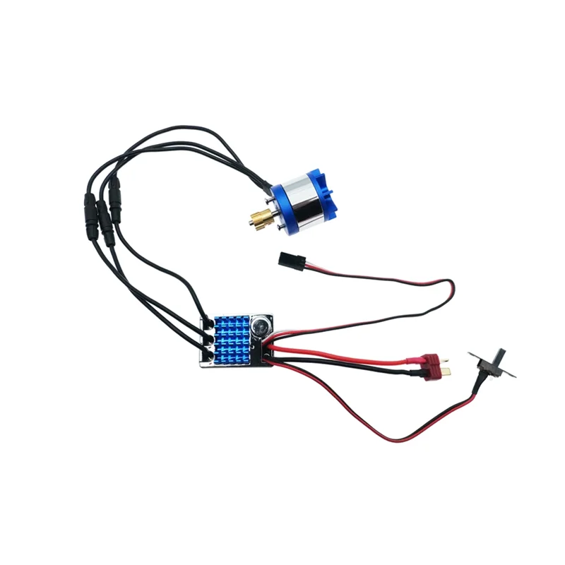 AS96-2830 2100Kv Outrunner Motore Brushless ESC Per 1/12 MN128 RC Auto Aggiornamenti Kit di Alimentazione